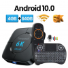 Transpeed Android 10.0 TV Box Voice Assistant 6K 3D Wifi 2.4G&5.8G 4GB RAM 32G 64G Media player