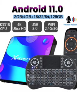 Transpeed Android 11 TV BOX 2.4G&5.8G Wifi 16G 32G 64G 128G 4k 3D TV receiver Media player HDR+